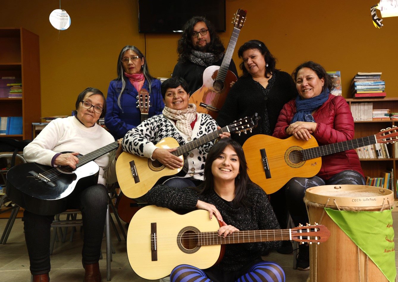 Centro Comunitario fortalece talleres musicales gracias a aporte de Fundación Te Apoyamos