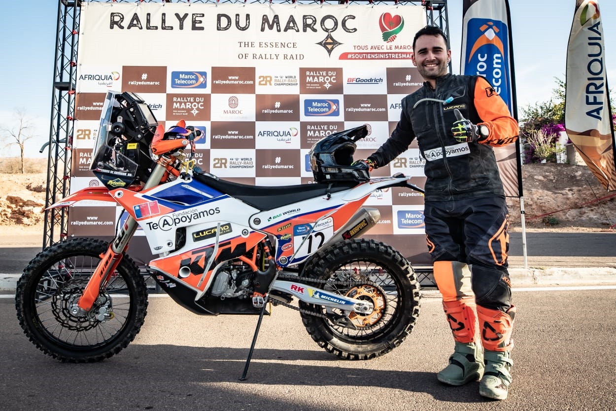 Tomás de Gavardo recibe el respaldo de la Fundación Te Apoyamos para competir en el próximo Rally Dakar