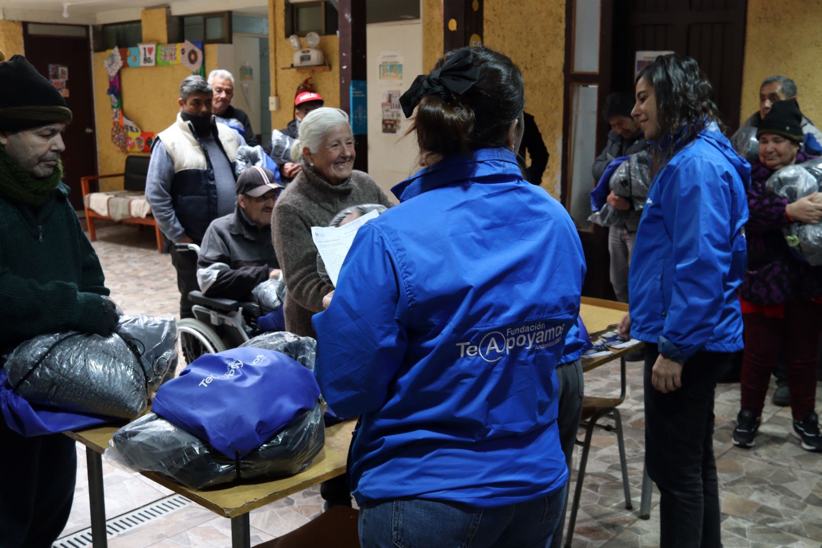 Fundación Te Apoyamos dispone ayudas en todo Chile para enfrentar los meses de invierno