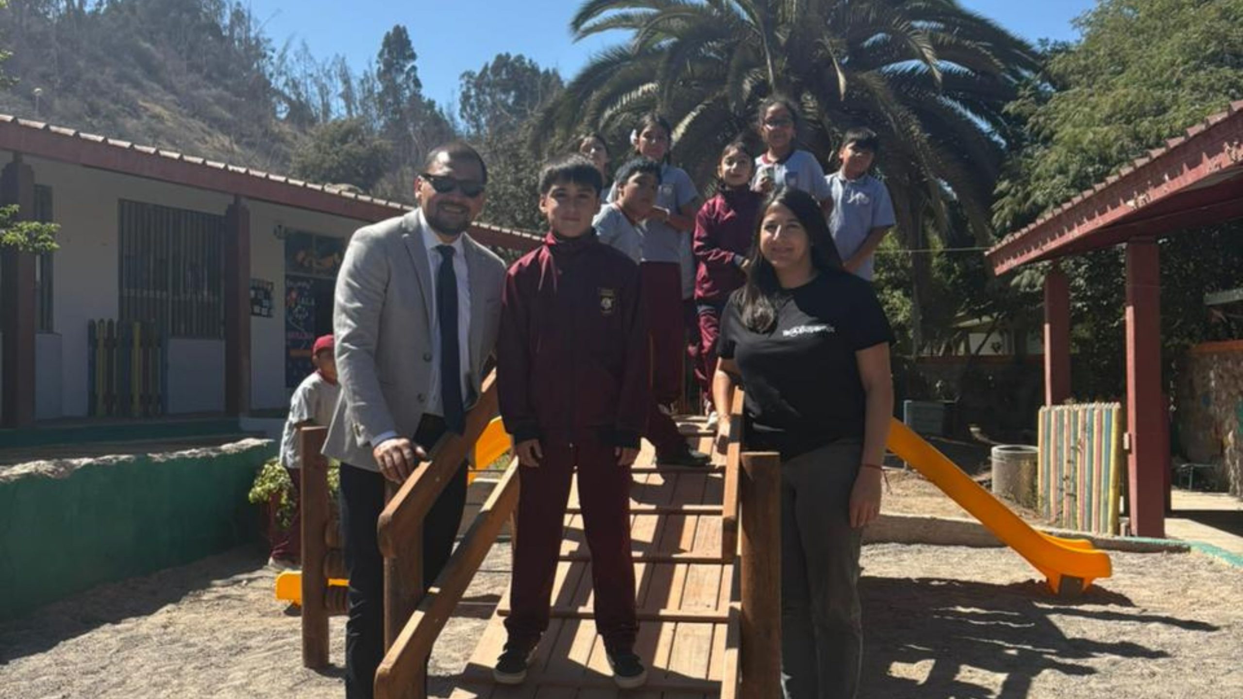 Más de 180 alumnos de Colegio Coquimbito de La Serena cuentan con nuevos espacios recreativos que promueven la convivencia y entretención